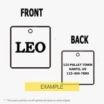 316 Surgical Grade Stainless Steel Personalized Dog & Cat ID Tags - Made with Three Thousand Love for Our Fur-Baby - Original Funny Shapes Heart, Engraved Name or Text for Pet Collar Accessories