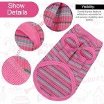 Elevate Your Pet's Comfort and Fashion: Premium 100% Cotton Rib Dog Shirt Vest for Small Breeds Like Chihuahuas, Yorkies, and Puppies .Year-Round Style with Tank-Style Puppy Attire Pink X-Small