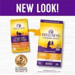 Wellness Complete Health Adult Dry Cat Food for Indoor Cats, Grain Free, Natural, Chicken & Chicken Meal (5.5 Pound Bag)