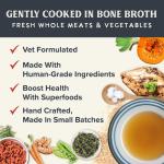 Health Extension Gently Cooked Dog Food Bundle - Chicken & Pumpkin, Beef & Potato, Fresh Lamb & Carrot (9 oz, 255 g, Pack of 3) – Bowl Ready with Bone Broth, Omega-3s & Superfoods for All Life Stages
