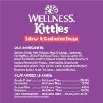 Wellness Kittles Crunchy Natural Grain Free Cat Treats, Salmon & Cranberries Recipe, All Life Stages, 6-Ounce Bag