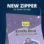 TetraPond Variety Blend, Pond Fish Food, for Goldfish and Koi Yellow 2.25 Pound (Pack of 1)