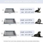 BFPETHOME Dog Beds for Large Dogs, Orthopedic Dog Bed for Medium Large Dogs,Big Waterproof Couch Pet Bed with Removable Washable Cover