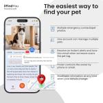 ilFindYou Cat Tags Personalized Small, QR Code Cat Name Tag for Cat Kitten Collar, Cat Tracker Scan Location Alerts, Pink S