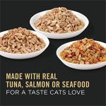 Purina Pro Plan High Protein Cat Food Complete Essentials Wet Cat Food Seafood Favorites Variety Pack - 3 oz. Can