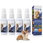 No Chew Spray for Puppies,Dog Training and Behavior Aids,Pet Deterrent Spray for Dogs,Bitter Spray for Dogs and Cats (4 PCS)