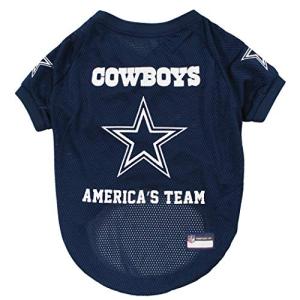 NFL DALLAS COWBOYS RAGLAN JERSEY "America's Team" - Medium. CUTEST FOOTBALL JERSEY for DOGS & CATS