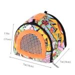 Hamiledyi Hamster Carrier Bag Gerbil Outgoing Travel Pouch Sugar Glider Breathable Carrying Strap with Zipper Suitable for Rat Hamster Mice