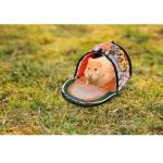 Hamiledyi Hamster Carrier Bag Gerbil Outgoing Travel Pouch Sugar Glider Breathable Carrying Strap with Zipper Suitable for Rat Hamster Mice