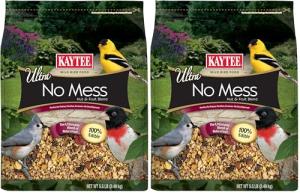 Kaytee Wild Bird Waste Free Nut and Fruit Food Seed Blend for Woodpeckers, Juncos, Cardinals, Grosbeaks, Finches, and Chickadees, 5.5 Pound (Pack of 2)