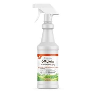 NaturVet Off Limits Pet Training Spray for Dogs & Cats – Deters Pets from Outdoor Areas – Includes Herbal Extracts – Non-Staining Sprays for Training Pets – 32 Fl. Oz.