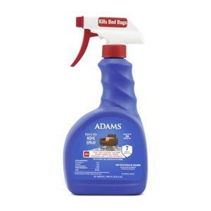 Adams Flea & Tick Home Spray with Precor, Kills Fleas, Flea Eggs, Flea Larvae, Bed Bugs, Ticks, Ants, Cockroaches, Spiders, Mosquitoes and Many Other Listed Nuisance Pests in The Home, 24 Fl Oz