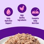 Wellness Complete Health Pate Adult Wet Cat Food, Natural, Protein-Rich, Grain Free, 12.5 Ounce, 12 Pack, (Chicken)