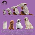 Hollypet Plush Dog Squeaky Toy Stuffed Armadillo Animal Pet Puppy Chew Toys with Clean Teeth for Small Medium Large All Breed Sizes Dogs, Gray, 8 in