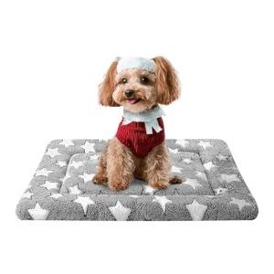Dog Bed Mat - Dog Crate Pad - Reversible Dog Mat for Pet Comfort - Soft Bed Crate Pads with Dual-Sided Design for All Seasons - Durable, Machine Washable Mat for Crates, Travel, and Home