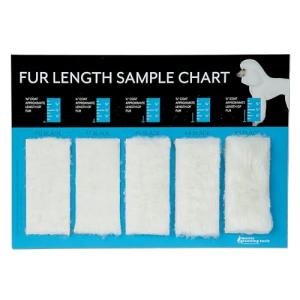 Master Grooming Tools Hair Length Sample Chart