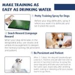 Potty Training Spray for Dogs,Puppy Potty Training Spray,Address Canine Inappropriate Elimination Habits | Proven HousebreakiHousebreng Methods for Indoor & Outdoor Environments 3.51 Oz