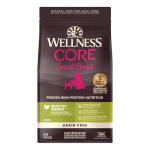 Wellness CORE Dry Dog Food, Small Breed, Grain-Free, High Protein, Natural, Healthy Weight Turkey & Chicken Recipe, (4-Pound Bag)
