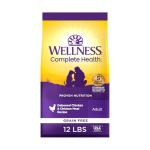 Wellness Natural Pet Food Complete Health Natural Grain Free Dry Dog Food, Chicken, 12-Pound Bag