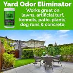 Nature's Pure Edge Yard Odor Eliminator. Perfect for Artificial Grass, Patio, Kennel, and Lawn. Instantly Removes Stool and Urine Odor. Long Lasting. Kid and Pet Safe.