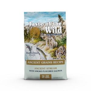 Taste Of The Wild Ancient Stream Canine Recipe With Smoke-Flavored Salmon And Ancient Grains 28lb