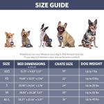 MidWest Homes for Pets QuietTime Fashion Dog Bed – Blue Faux Fur Bolster, Ultra-Soft and Machine Washable, Fits 24-Inch Crates and Carriers, for Small Breed Dogs