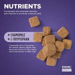 GNC Pets Essentials Calming Soft Chew Dog Supplements, Anxiety Relief Dog Calming Chews in Bacon Flavor for Adult Dogs & Puppies, Calm and Relaxation Treats for All Breeds, 60 Count