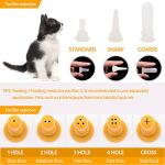 Puppy Kitten Bottle for Nursing, Newborn Baby Dog Cat Rabbit Feeding Bottles with Nipples Feeder Kit