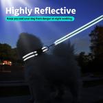 IVY&LANE Reflective Dog Collar and Leash Set,Adjustable Neoprene Padded Dog Collars for Puppy, Breathable Nylon Pet Collar for Small Medium Large Dogs(Medium,Teal)