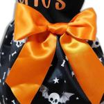 Halloween Dog Dress, Holiday Cat Cotton Outfits Skull Skirt for Small Boys and Girls Puppies Pets Doggie