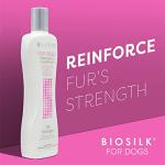 BioSilk for Dogs Silk Therapy Dog Detangling Conditioner - Moisturizing Dog Hair Detangler for Dematting, Conditioning Matted Hair and Tangle Remover - Dog Grooming Supplies, 12 Fl Oz