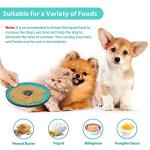 Lick Mat for Dogs, Dog Crate Lick Pads Slow Feeder, Lick Pad Crate Training Toy Crate Lick Plate,Very Suitable Peanut Butter, Treats Yogurt, Bolognese, for Boredom Relief Licking Pad