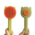 10PCS Cat & Dog Grooming Kit, Self-Cleaning Brush Removes Loose Hair, Pet Bath Brush, Massage Glove, Nail Clipper, Flea Comb