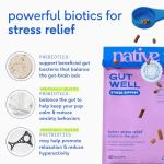GutWell Stress Support - Dog Anxiety Relief & Calming Treats - Tasty Food Topper for Dog Stress and Anxiety Relief - Support Gut-Brain Axis with Triple-biotic Blend & Magnesium - 60 Scoops