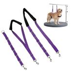 Urciwos Pet Grooming Loop and Belly Strap for Dogs with Extension Strap, Nylon Restraint Noose Adjustable Slip Rope Dog Grooming Supplies for Dog Grooming Arm and Pet Grooming Table - 3 Pack