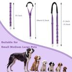 Urciwos Pet Grooming Loop and Belly Strap for Dogs with Extension Strap, Nylon Restraint Noose Adjustable Slip Rope Dog Grooming Supplies for Dog Grooming Arm and Pet Grooming Table - 3 Pack