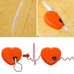 HonourHope Dog Heartbeat Toy for Anxiety Relief, Soft Plush Pet Calming Puppy Behavioral Training Aid, Companion Pillow for Dogs, Cats, and Kitties