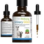 Pet Wellbeing Urinary Gold for Cats - Vet-Formulated Multi-Herb Urinary Tract Support - Feline Bladder Health & Urinary System Wellness - Holistic Cat Supplement - Liquid Formula 2 oz (59ml)