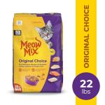 Meow Mix Original Choice Dry Cat Food, 22 Pound Bag