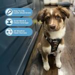 Best Pet Supplies Voyager Step-in Air Harness - All Weather Mesh, Reflective, No Pull Harness for Dogs, Cats - Secure with Hook & Loop Fastener, Buckle, Double D-Rings - Army/Black Trim, S