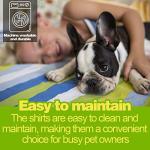 Paiaite 6-Piece Striped Shirt Set: Cotton Sleeveless Puppy Dog Shirts, Breathable Pet Apparel Tank Tops, Colorful Sweatshirts for Small & Medium Dogs