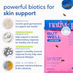 GutWell Itchy Skin - Dog Itching Skin Relief & Seasonal Allergy Itch Relief for Dogs - Promotes Skin Hydration, Elasticity & Healthy Barrier with Triple-biotic Blend, Zinc, & Vitamin E - 60 Scoops