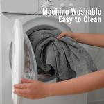 Puomue Microfiber Dog Towels for Drying Dogs, Super Absorbent and Soft Pet Grooming Towel, 40 Inch X 23.6 Inch, Perfect Dog Shower & Bath Supplies for Large, Medium or Small Dogs, Grey