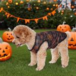 choyaxo 4pcs Dog Shirts Sleeveless Printed Pet Vest for Chiuahaha Small Medium Dogs Halloween