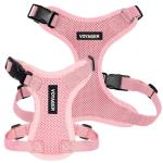 Voyager Step-in Pet Harness - All Weather Mesh, Adjustable Step in Harness for Cats and Dogs by Best Pet Supplies - Pink, S