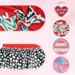 Pistha 4 Pack Dog Dresses Adorable Girl Puppy Printed Dresses Pet Doggy Clothes for Small Dogs Girl Holiday Apparel Dresses(S)