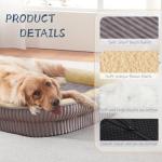 Orthopedic Dog Bed with Washable Cover & Non-Slip