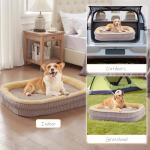 Orthopedic Dog Bed with Washable Cover & Non-Slip