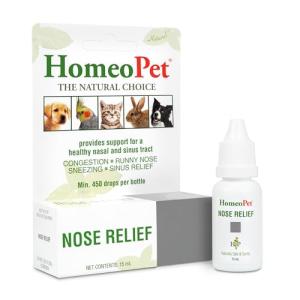 HomeoPet Nose Relief for Pets - Natural Remedy