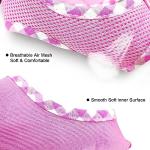 SuperBuddy Upgraded Soft Mesh Dog Harness, Super Breathable Lightweight Pet Harnesses for Puppy Dogs Outdoor Walking, Pink Dog Harness and Dog Leash Set Packing -XSmall